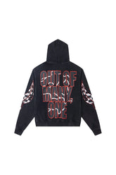 Racing skeleton, hoodie